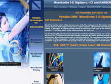 Tablet Screenshot of 3d-microscribe.com